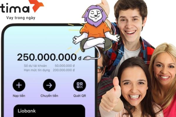 Liobank tập trung vào khách hàng trẻ, cung cấp trải nghiệm hoàn toàn trên ứng dụng di động.